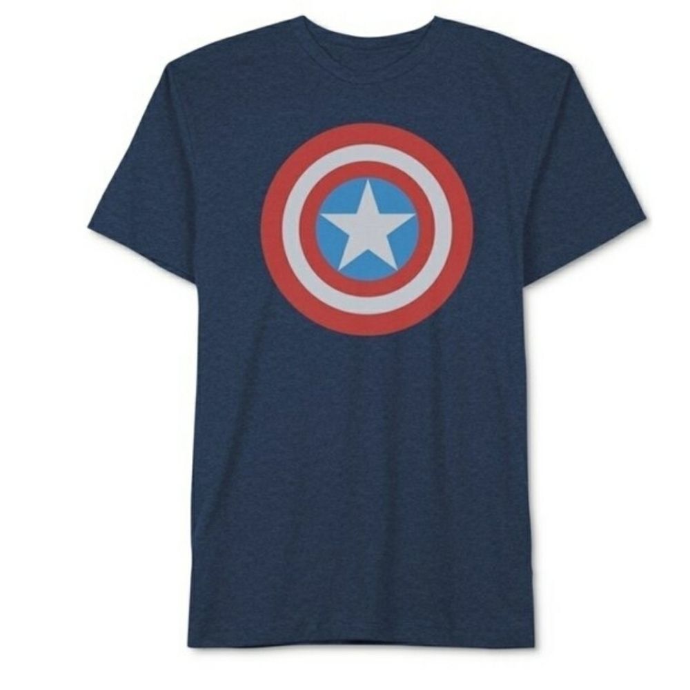 Jem Marvel Captain America Shield T-Shirt.